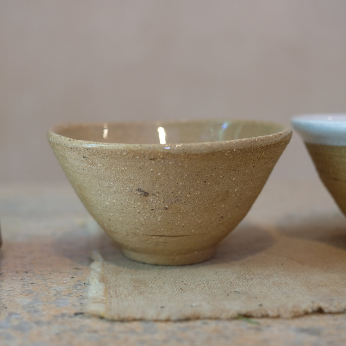 !Sold! Chawan 查湾 ( Tea Bowl) Raw clear