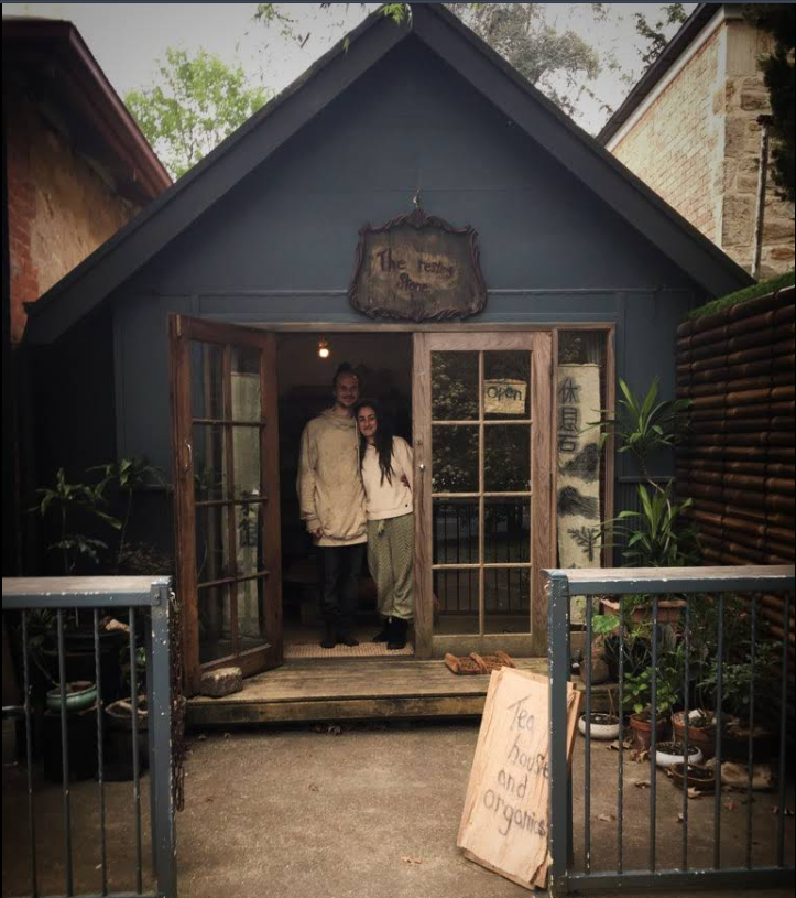 Sitting with tea ( October 24th)